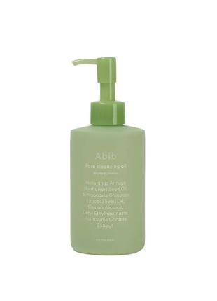 Abib pore cleansing oil heartleaf oil-wash гиппоаллергенное гидрофильное масло с pha и гуттуинией