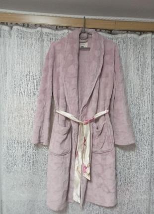 Теплий жіночий халат розмір s