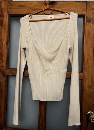 Лонгслив от бренда h&amp;m 3