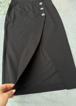 Спідниця river island з вишуканими ґудзиками3 фото