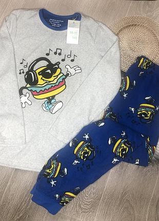 Флисовая пижама, домашний теплый костюм primark р. 152. 158