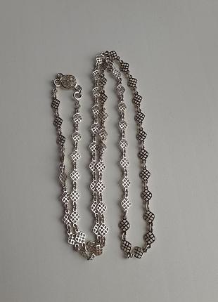 Стильное длинное ожерелье, цепочка бижутерия