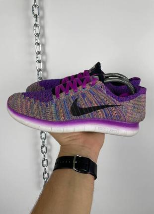 Женские спортивные кроссовки nike flyknit freerun 831070-500