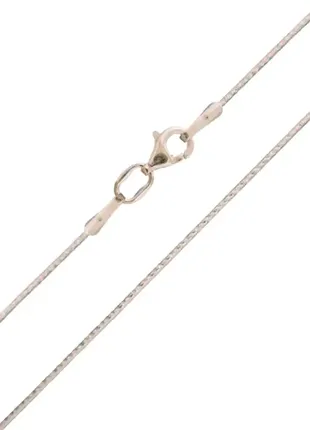 Ланцюжок змійка з срібла з алмазною гранню 90131103034