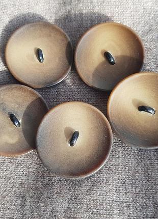 Пуговицы  на ножке с имитацией  пришива