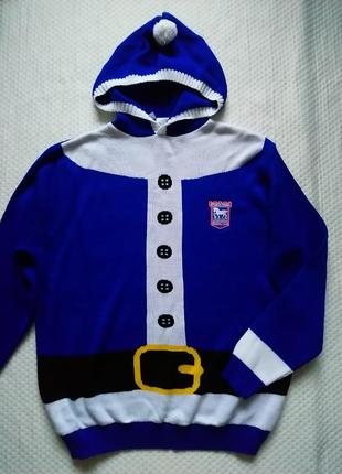Новогодний свитер худи fc ipswich tawn 2xl размер