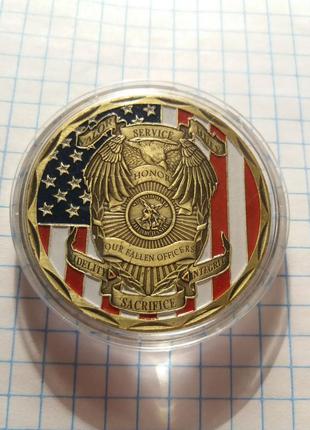 Монета святий архангел михаїл - покровитель поліції.