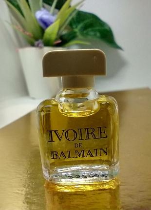 Ivoire de ribbed-detail balmain pierre ribbed-detail balmain вінтажна мініатюра 7.5ml2 мл парфуми2 фото