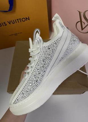 Кроссовки женские steve madden, цвет белый😍кеды сникерсы