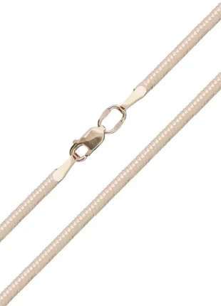 Ланцюжок плоский снейк (боа) з срібла 9011310503