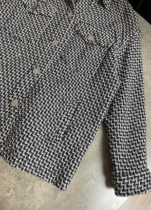 Zara куртка рубашка зара женская оверсайз4 фото