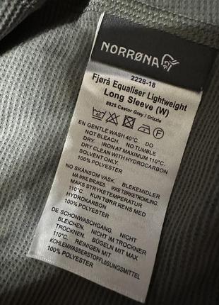 Спортивный лонгслив norrona 4