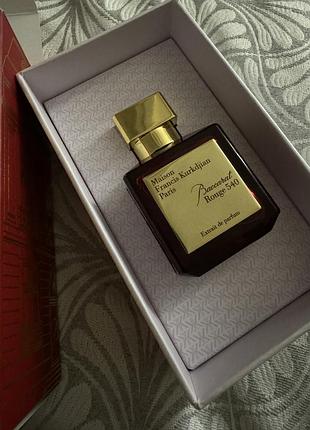 Maison francis kurkdjian paris baccarat rouge 540 extrait de parfume