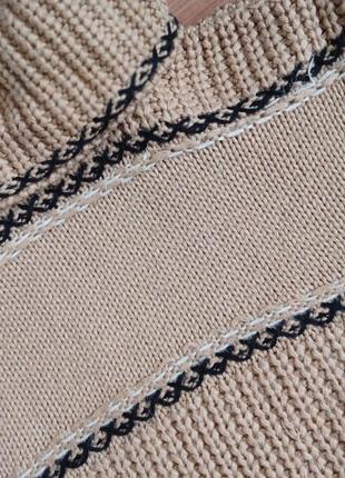 Вязана кофта-водолазка m-l2 фото