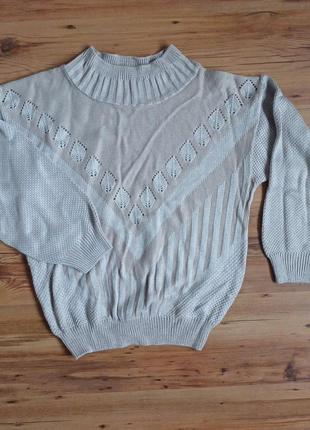 Кофта с узором люрекс m-lis