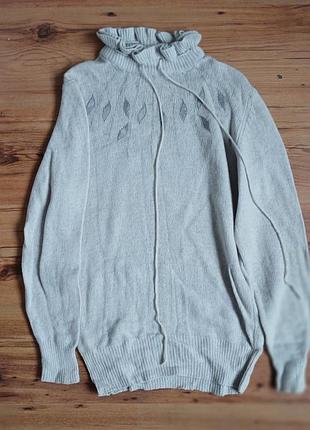Праздничная кофта s-m с воротником