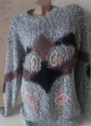 Женский теплый свитер xingshenglie, размер 52-5 vintage