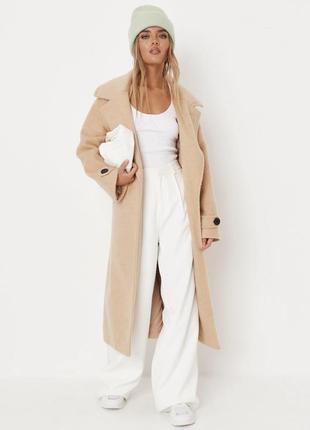 Пальто длинное женское missguided