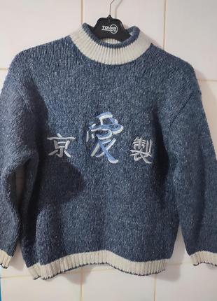 Свитерок для мальчика 9-12 лет рост 146-158 см. италия.