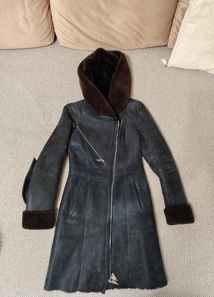 Дубленка кожаная натуральная