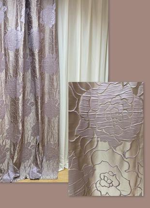 Готовый комплект штор и гардины