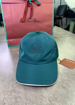 Кепка loro piana смарагдова 47343