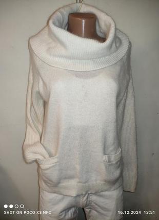 Ангора свитер гольф базовая модель м
