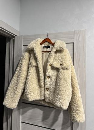 Шуба zara