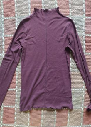 Водолазка в рубчик