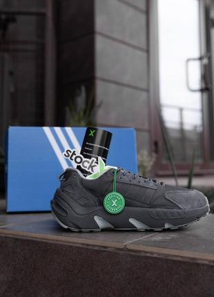 Кроссовки adidas zx 22 boost dark grey 3