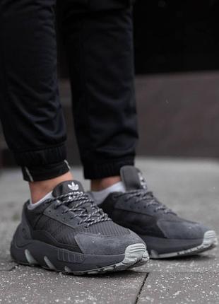 Кроссовки adidas zx 22 boost dark grey 4
