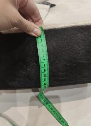 Хутряна сумка клатч косметичка