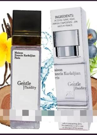 Gentle fluidity silver (джетле флюидити) — 40 мл унисекс парфюма