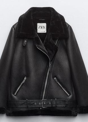 Дубленка в стиле zara