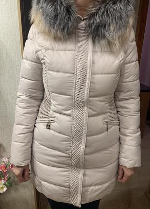 Куртка з натуральним хутром