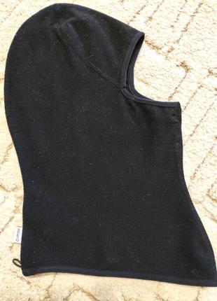 Германия, бренд etirel оригинальная балаклава утепленная флиска, подшльомник черного цвета.