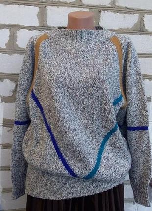 Louis london винтаж 80-х ретро пестрый вставки полоски диско сандра аэробика😉гранж