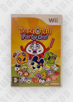 🔘 диск з грою tamagotchi party on (nintendo wii) 🔘
