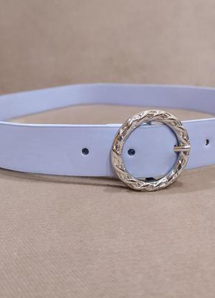 Ремень женский с круглой пряжкой м (100)