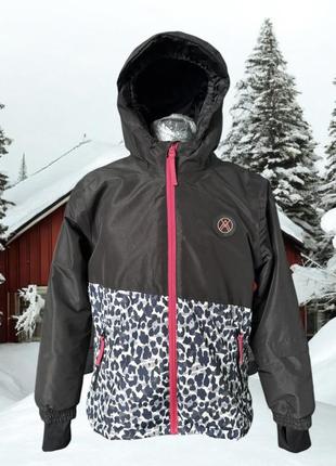 Лыжная термо-куртка мембранная (3000мм) для девочки crivit