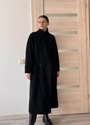 Винтажное зимнее пальто шерсть + кашемир