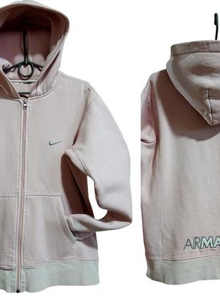 Толстовка вінта з капюшоном на змійці nike air max