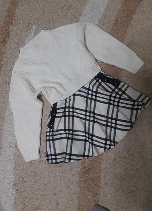 Комплект юбка, кофта