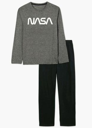 Мужская пижама реглан+штаны nasa