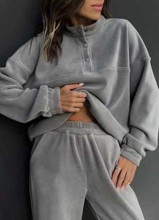 8️⃣3️⃣0️&lt;unk&gt; грн флисовый спортивный костюм женский