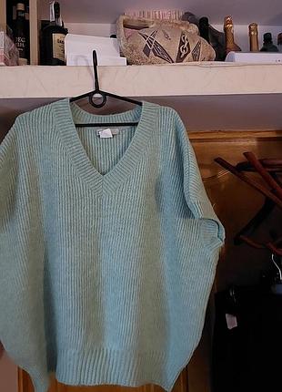 Брендовая жилетка оверсайз ,мятного цвета