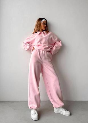 Костюм с кофтой поло