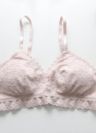 Нежнейший, пудровый бралетт h&m