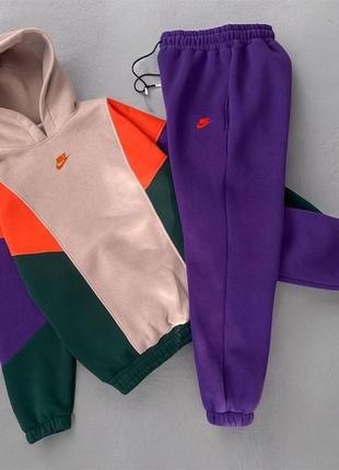 Спортивний костюм на флісі nike💣