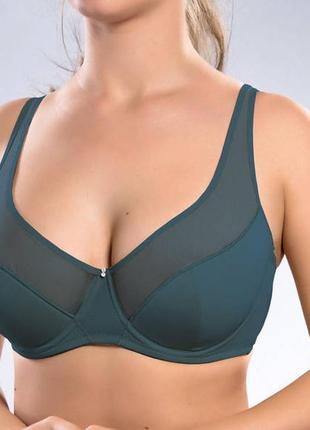 Бюстгальтер изумрудный acousma 80d 85d 90d 95d